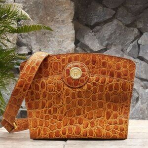 Fred Hayman Beverly Hills Vintage 273 Crossbody Bag Genuine Leather Purse RARE